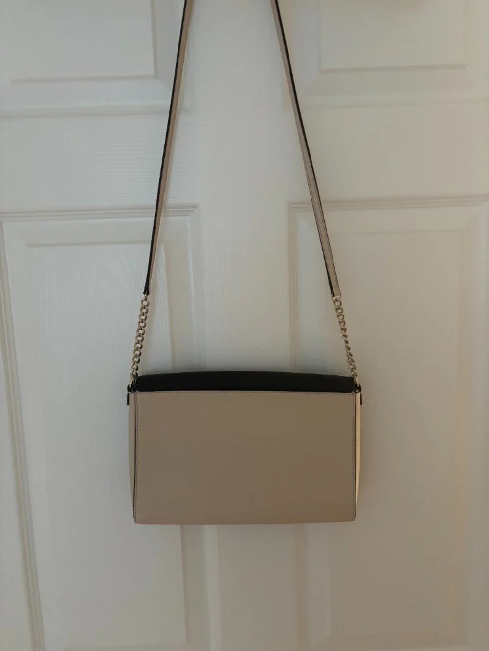 Kate Spade Black Cream Colorblock Crossbody Bag